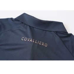 Koszulka polo młodzieżowa Covalliero Dark Navy/C.Granat