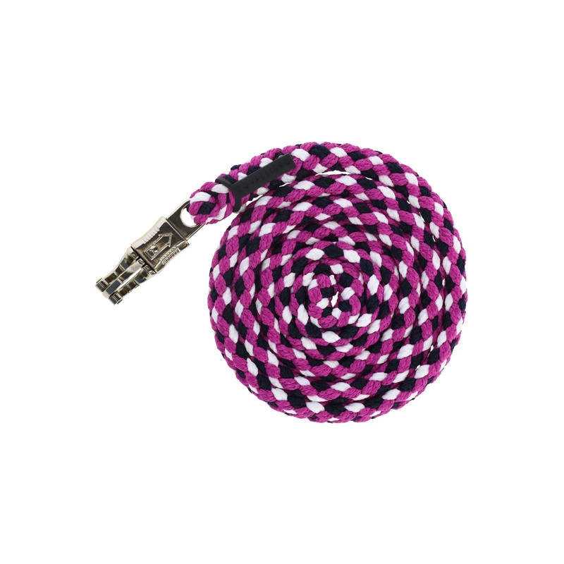 Uwiąz Covalliero Hippo bezpieczny karabińczyk Dark Navy-Light Berry/C.granat-Magenta