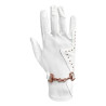 Rękawiczki Horsenjoy Crystal Bit białe