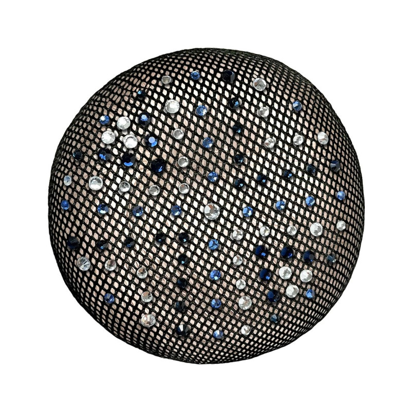 Siatka na kok FP AURORA czarny-jasnoniebieski, one size