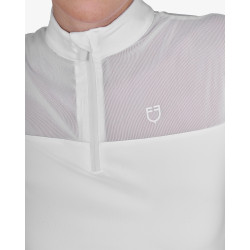 Koszulka Equestro ''Mesh'' White/Biała
