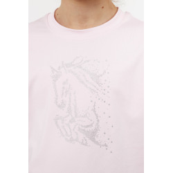Koszulka Horze Young Rider Wilda różowa