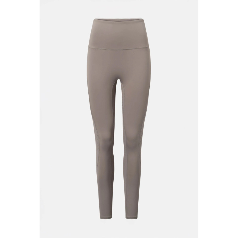 Legginsy jeździeckie damskie z pełnym lejem i chłodzącą funkcją Horze Vilma szaro/beżowe 36