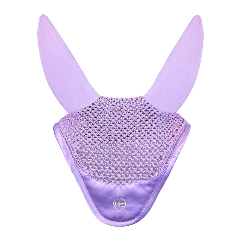 Nauszniki Horsenjoy Mystic Rose fioletowe FULL