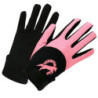 Rękawiczki York Flicka dziecięce czarno-różowe