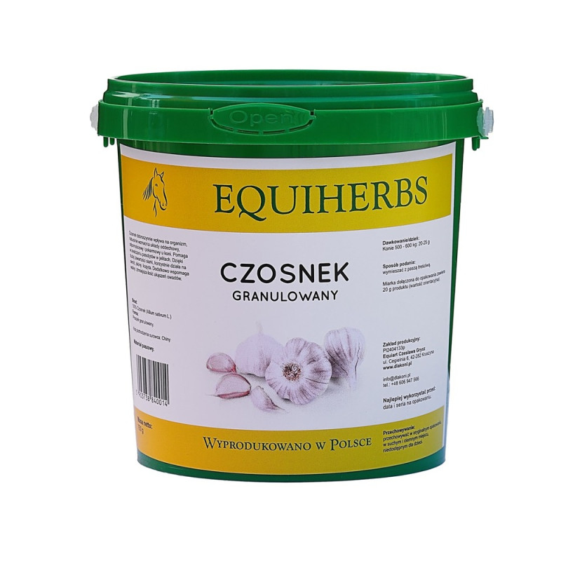 Czosnek Equiherbs granulowany 750g