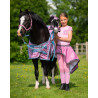 Kantar z uwiązem Hobby Horse QHP cherry pink/różowy