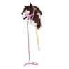 Kantar z uwiązem Hobby Horse QHP cherry pink/różowy