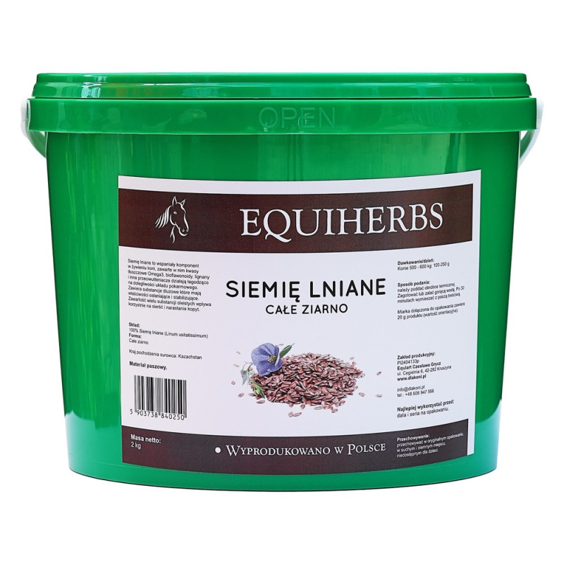 EQUIHERBS, SIEMIĘ LNIANE 2kg