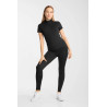 Horze Emmie damska chłodząca koszulka treningowa krótki rękaw czarna