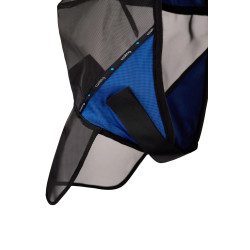 Horze chłodząca maska na muchy Royal Blue/Niebieska