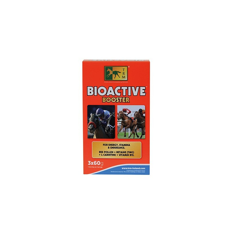TRM BioActive (3x60 g) - suplement dla koni stosowany przed startem w celu podniesienia energii