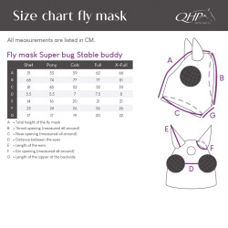 Maska przeciw owadom QHP "Super Bug" Stable Buddy