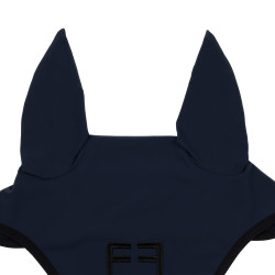 Nauszniki EQUESTRO LOGO granat Full