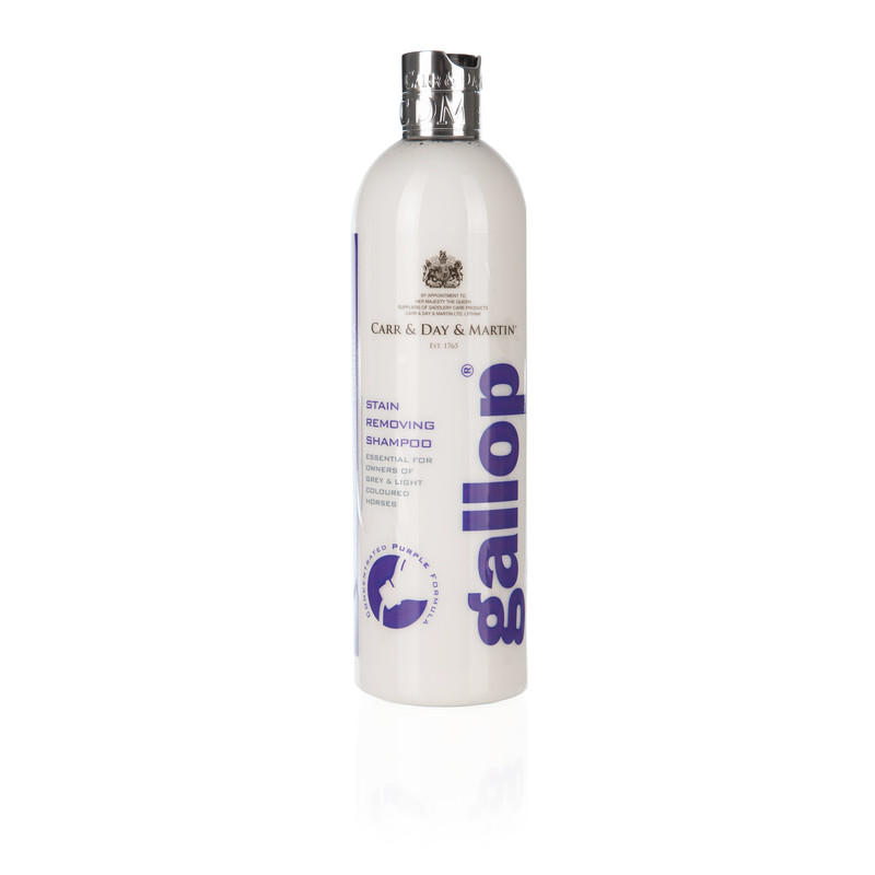 C&D&M GALLOP STAIN REMOVING HORSE SHAMPOO - szampon na trudno usuwalne zabrudzenia 500ml