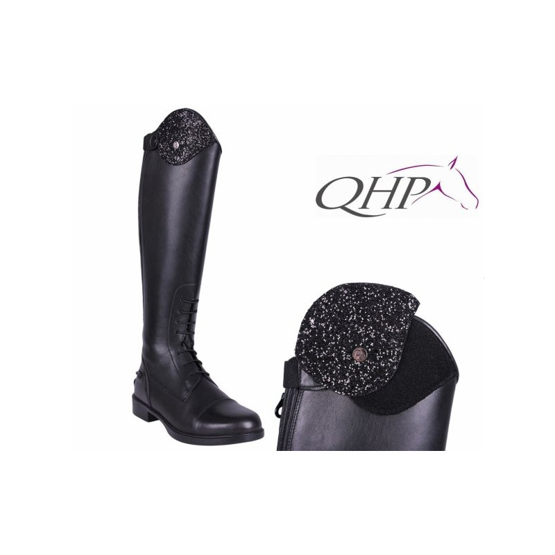 Oficerki QHP Romy Junior wide, czarne
