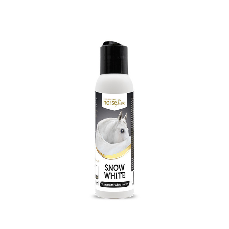HorseLinePRO Snow White szampon dla koni siwych 100ml