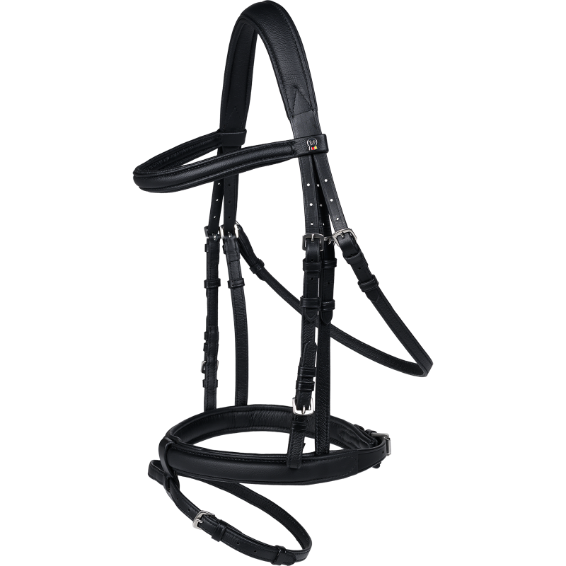 Ogłowie Waldhausen X-Line "Supersoft" czarne