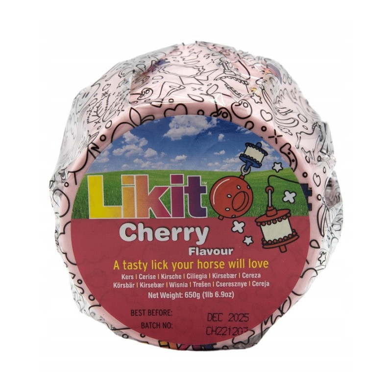 Lizawka Likit Cherry/Wiśnia 650g
