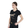 Koszulka polo EQUESTRO czarna XS