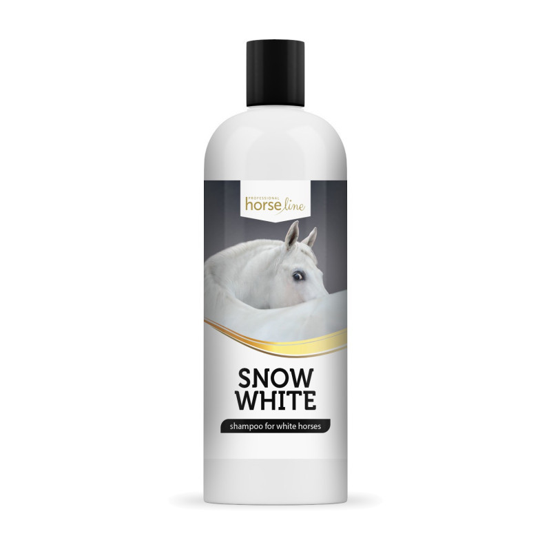 HorseLinePRO Snow White szampon dla koni siwych 500ml