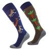 Podkolanówki jeździeckie bawełniane Comodo, Donkey Carrots 35-38
