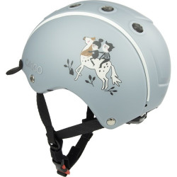 Kask dla dzieci CASCO "Nori 2.0" Trail of Tales Grey/Szary 50-52