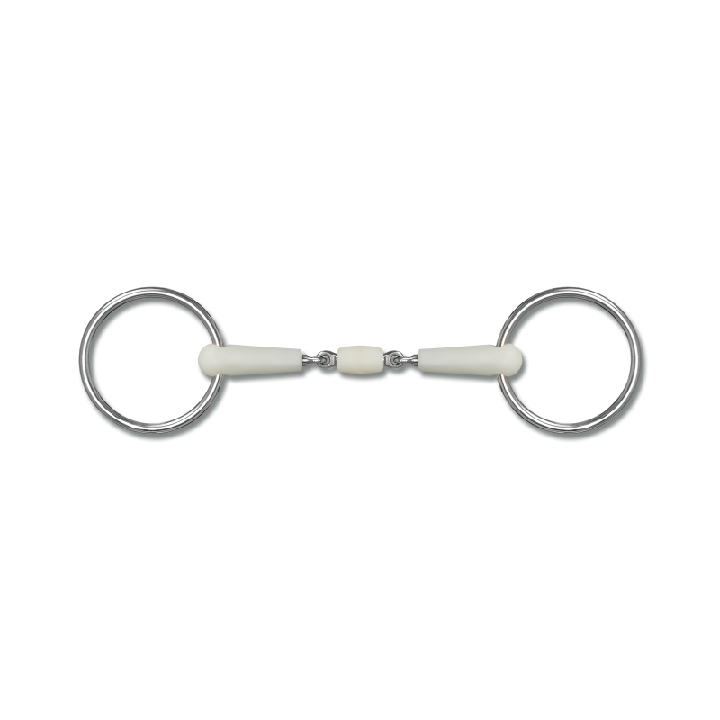 Wędzidło plastikowe munsztukowe Waldhausen "Happy Mouth" 14mm 15cm