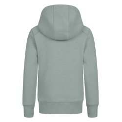 Bluza z kapturem młodzieżowa ELT Ariana szaro/błękitna