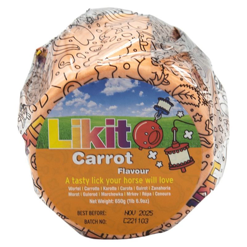Lizawka Likit Carrot/Marchewka 650g
