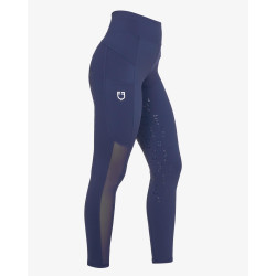 Legginsy EQUESTRO granat/NAVY BLAZER