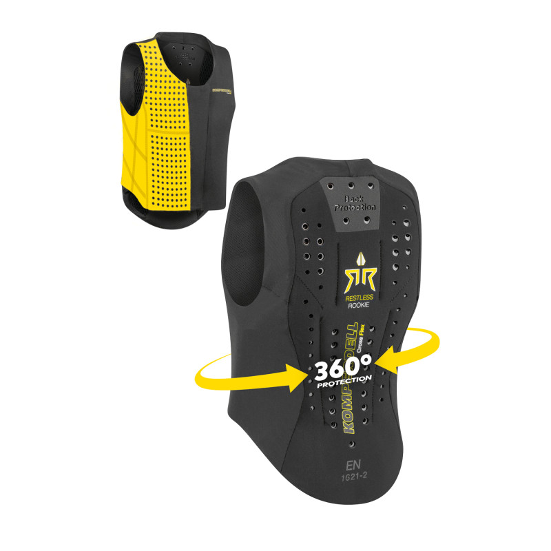 KOMPERDELL Kamizelka ochronna Ballistic FlexFit PRO Junior czarna