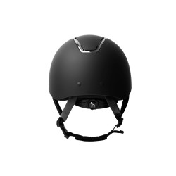Horze Kask jeździecki ALTITUDE Black/Steel Czarny