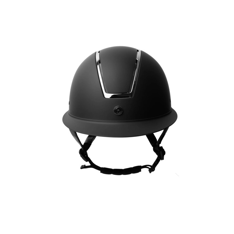 Horze Kask jeździecki ALTITUDE Black/Steel Czarny