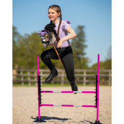 Nauszniki Hobby horse QHP liliowe