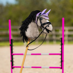Nauszniki Hobby horse QHP liliowe
