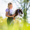 Kantar z uwiązem Hobby Horse QHP liliowy