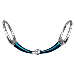Wędzidło York Blue Plasma anatomiczne oliwkowe 15 mm