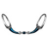 Wędzidło York Blue Plasma anatomiczne 2-łamane oliwkowe 15mm