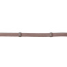 Wodze BIOTHANE Kavalkade ze stoperami brąz X-Full 160cm