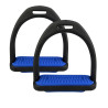 Strzemiona York plastikowe czarno-niebieski 10 cm