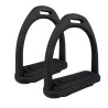 Strzemiona York plastikowe czarne 12 cm