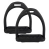 Strzemiona York plastikowe czarne 10 cm