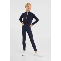 Horze Legginsy dziecięce Greta JR termo z pełnym lejem