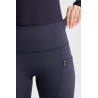 Legginsy Jeździeckie Damskie Termo full grip Horze Greta granat
