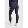 Legginsy Jeździeckie Damskie Termo full grip Horze Greta granat