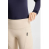 Legginsy Jeździeckie Damskie Termo full grip Horze Greta beżowy