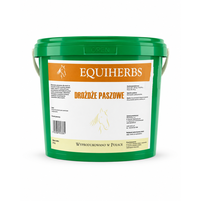 EQUIHERBS - Drożdże paszowe 1kg