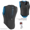 KOMPERDELL Kamizelka ochronna Ballistic FlexFit PRO Women czarno-niebieska