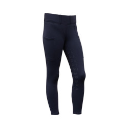 Legginsy dziecięce Covalliero z pełnym lejem Dark Navy/Granat